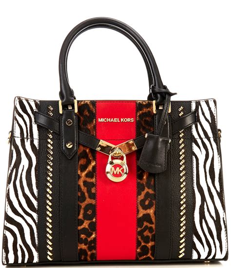 leopard print michael kors purse